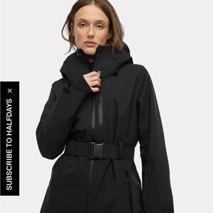 Women's Black Ski Jacket by Halfdays